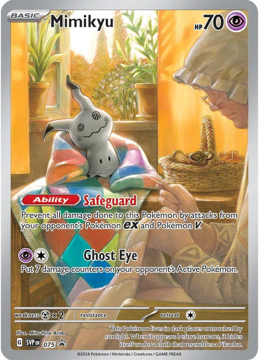 Mimikyu #75 Paldean Fates Promo